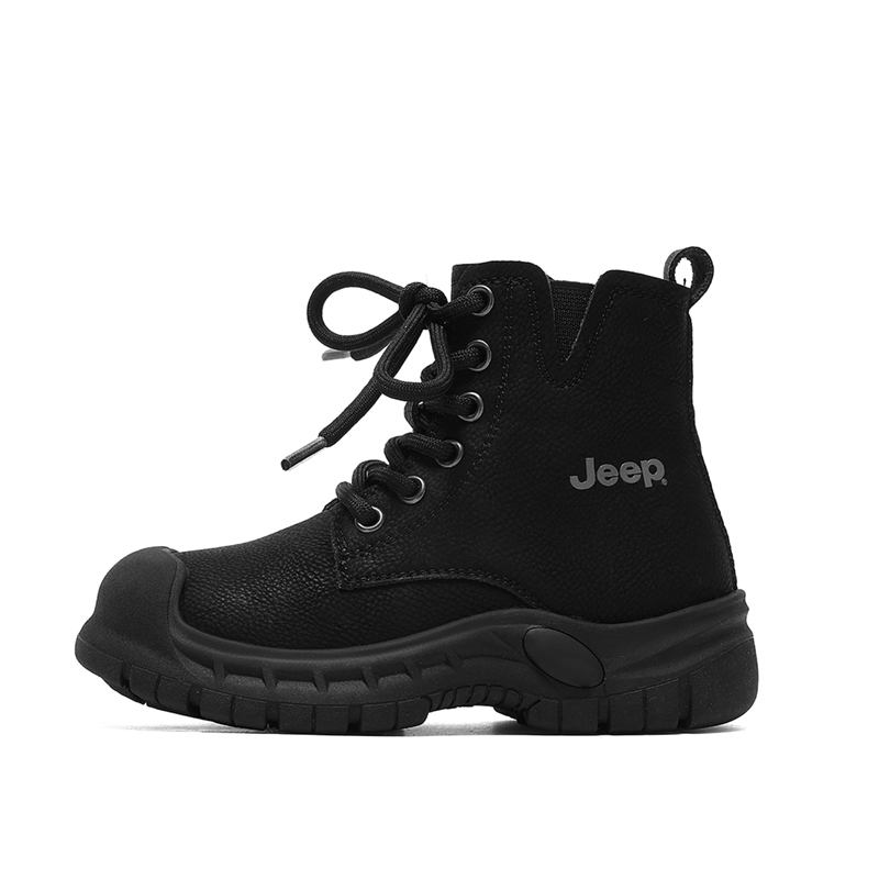 

Детские кожаные сапоги Kids Jeep, черный