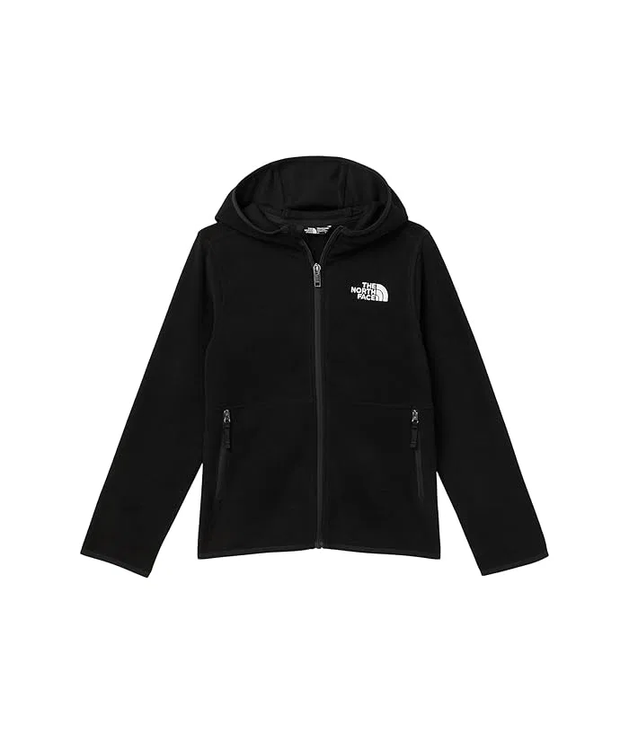 Куртка флисовая Glacier Full Zip Hoodie The North Face Kids, TNF Black