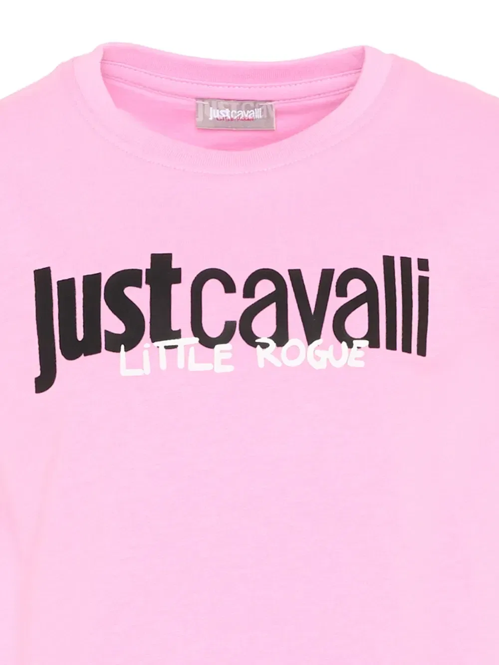 Футболка с логотипом Just Cavalli Kids, розовый — фото 3