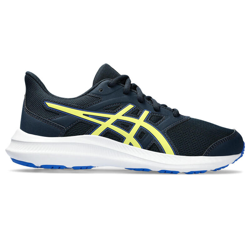 

Детские кроссовки — ASICS Jolt 4 GS — FrenchBlue/GlowYellow, цвет azul