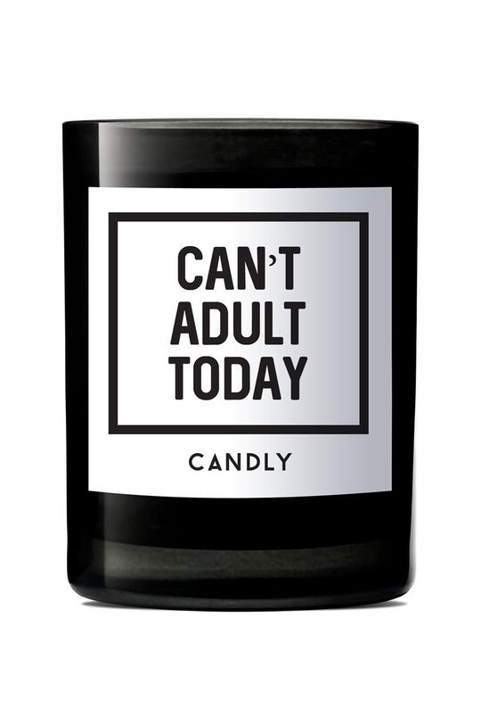 

Ароматические свечи сои Сегодня не могу повзрослеть Candly, черный