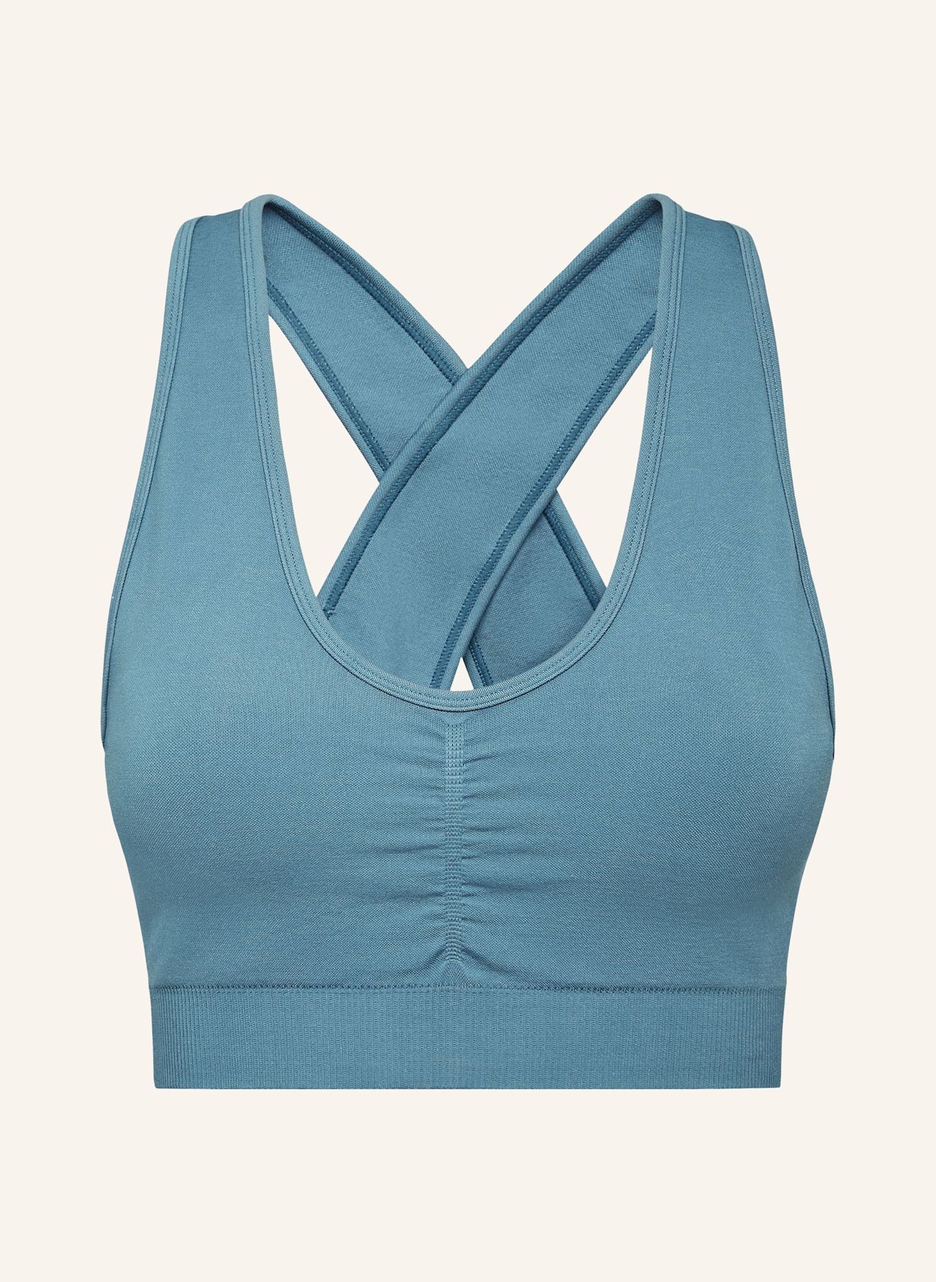 

Спортивный бюстгальтер логотип Plein Sport, синий