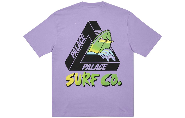 

Футболка Tri Surf Co PALACE, фиолетовая