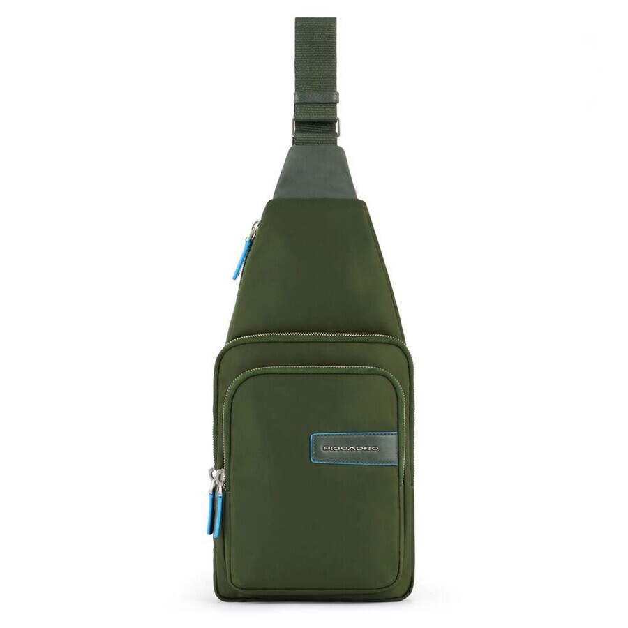 

Сумка кросс-боди Piquadro, цвет Green/Olive/Dark Green