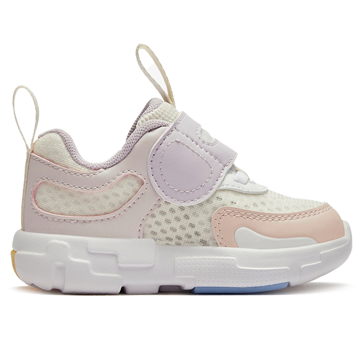 FILA KIDS Низкие противоскользящие износостойкие детские туфли белого и розового цвета для младенцев и малышей — фото 2