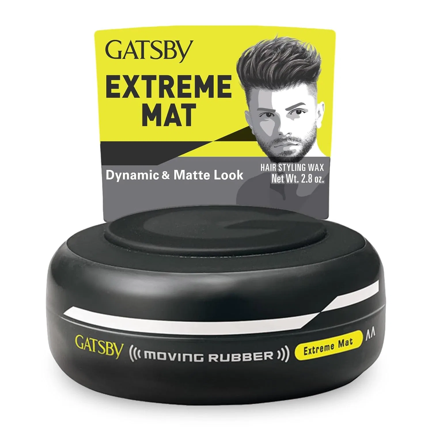 Матовая восковая паста для волос GATSBY Moving Rubber Extreme Matte, 80 г Gatsby