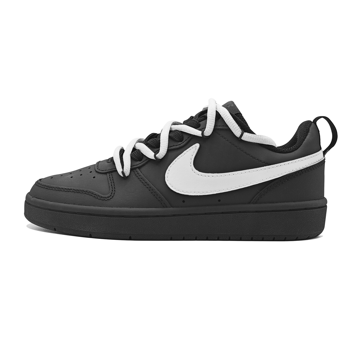 

Обувь для скейтбординга Court Borough для детей, начальная школа Nike, черный/белый