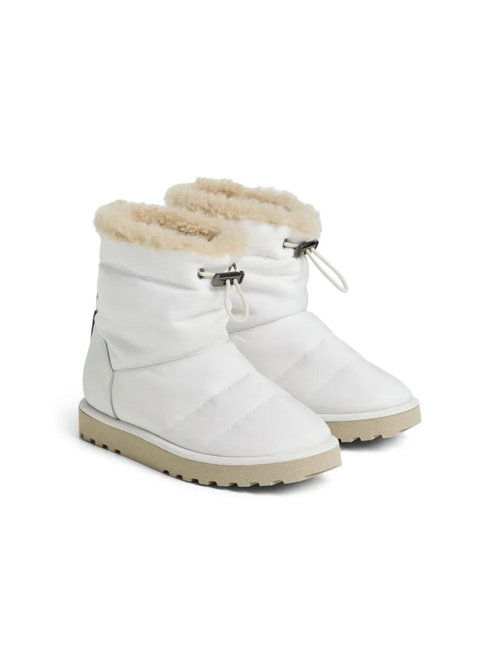 

Дутые ботинки Brunello Cucinelli Kids, белый