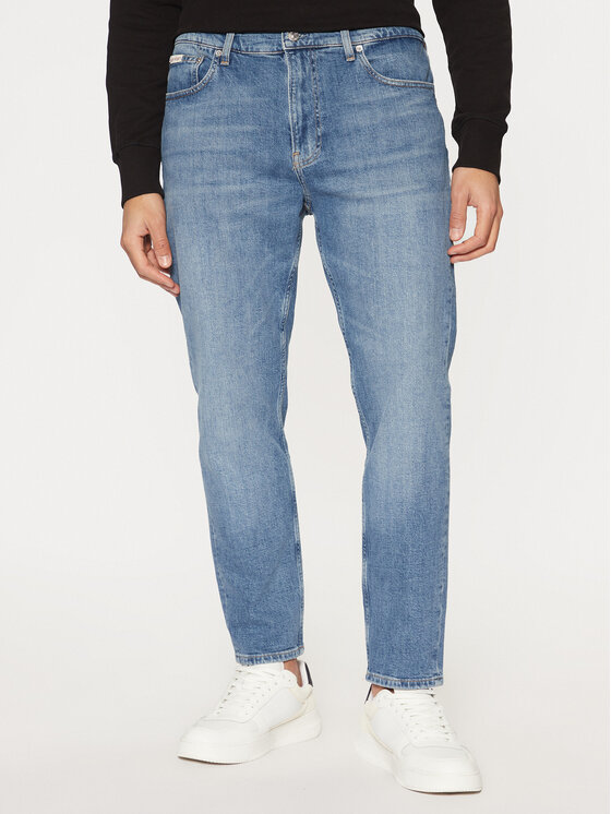 

Джинсы зауженного кроя J30J327175 Calvin Klein Jeans, синий