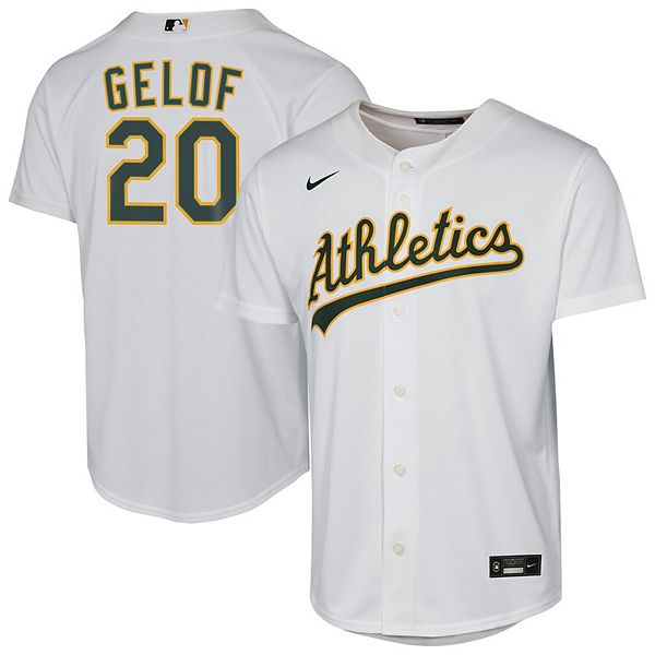 

Молодежная бейсболка Zack Gelof Athletics home replica Nike