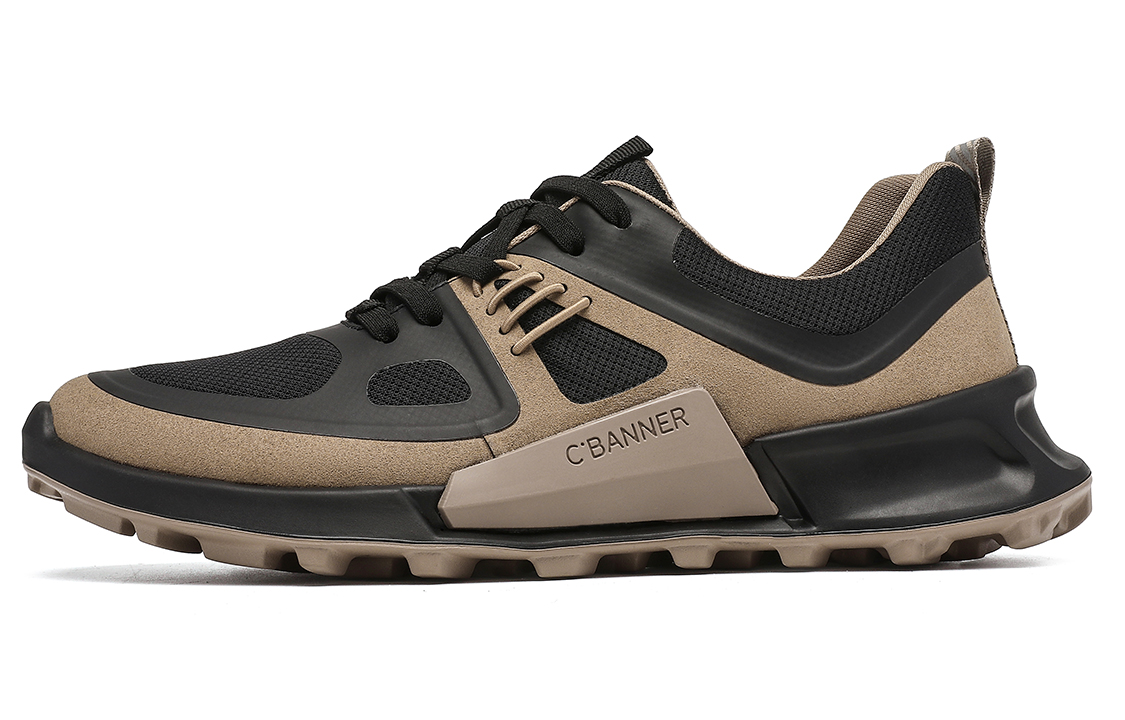 

C°BANNER Мужские повседневные туфли низкие абрикос черный, цвет Apricot Black