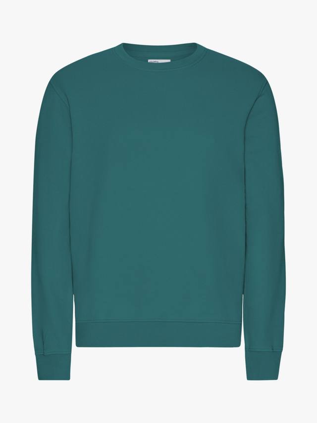 

Классический джемпер из органического хлопка с круглым вырезом Colorful Standard, Ocean Green