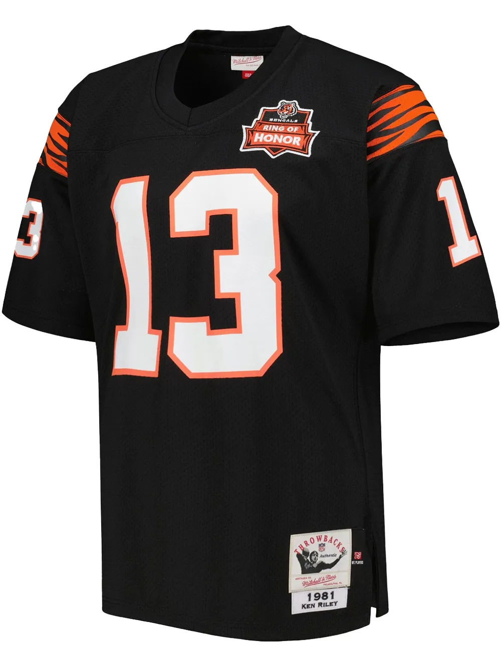

Топ Ken Riley Authentic Cincinnati Bengals (2001 год) Mitchell & Ness, черный