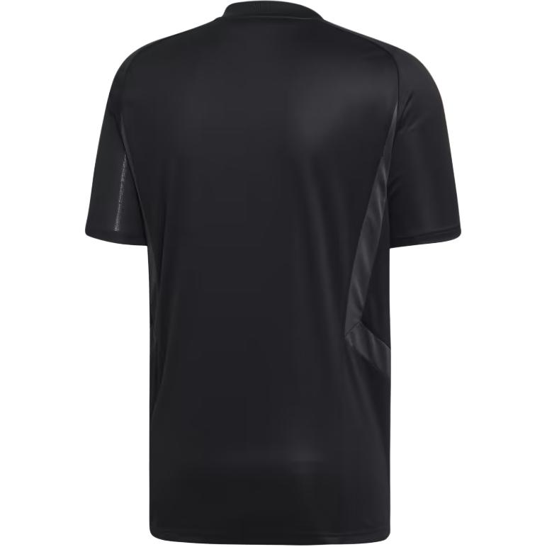 Футболка Real Madrid REAL TR JSY Unisex черная Adidas, черный/темно-золотой футбольный — фото 3