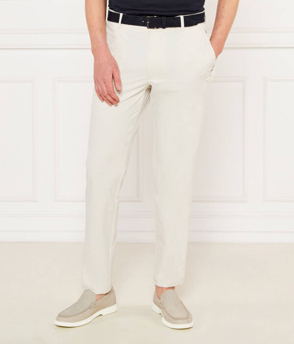 Брюки с молнией Tapered fit Boss, желтый — фото 3