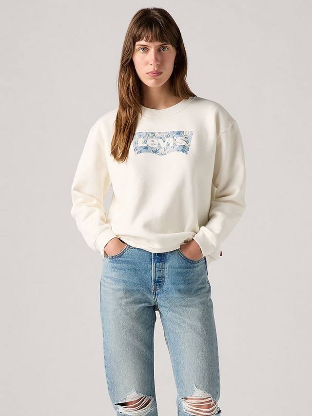 

Повседневная толстовка с логотипом Levi's, белый