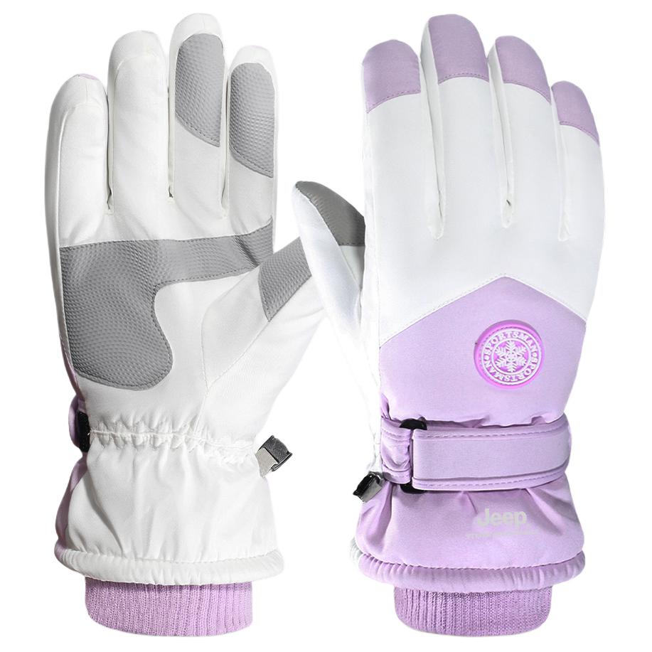 

Перчатки Unisex Jeep, фиолетовый белый