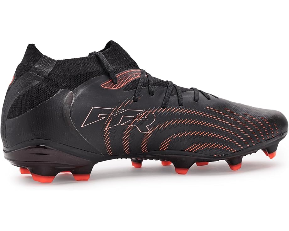 Мужские бутсы PUMA Future 9 Pro Firm Artificial Ground, Black/Glowing Red/Strong Gray — фото 3