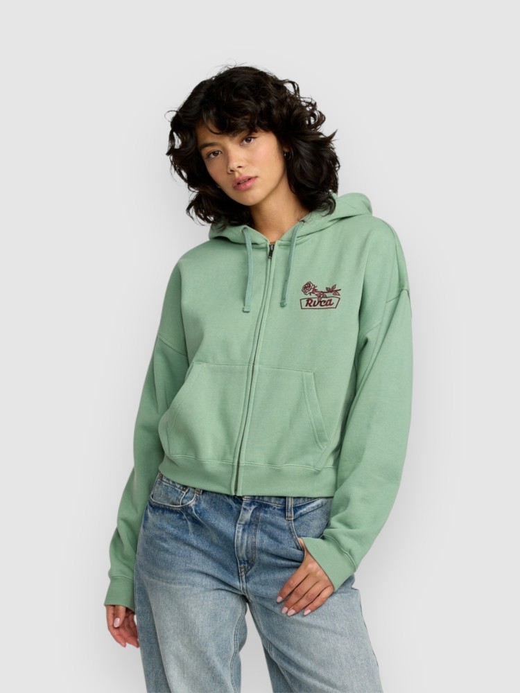 

Толстовка RVCA Court Hoodie, sea green, Зеленый, Толстовка RVCA Court Hoodie, sea green