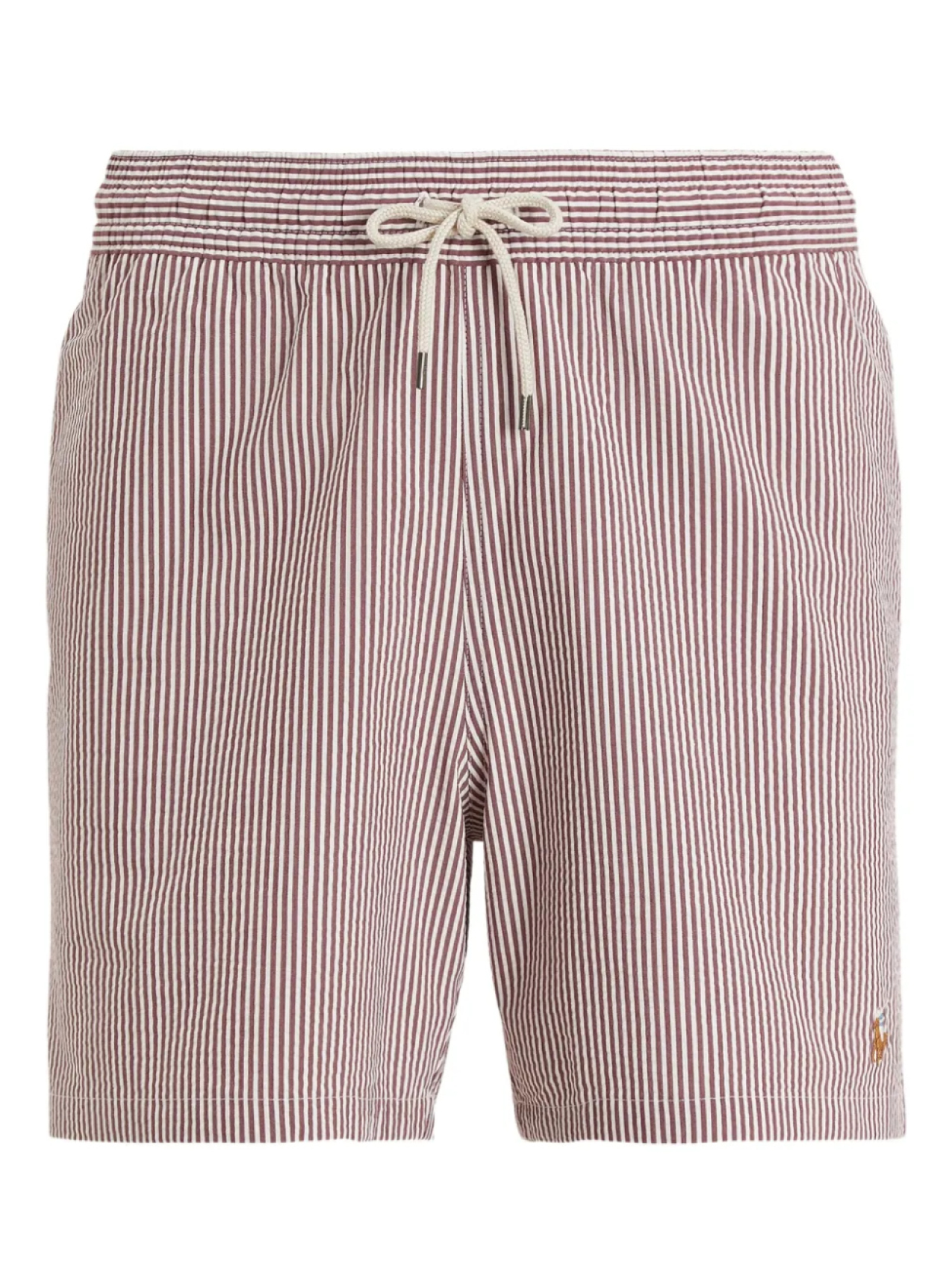 

Полосатые шорты для плавания Traveler с завязками Polo Ralph Lauren, красный