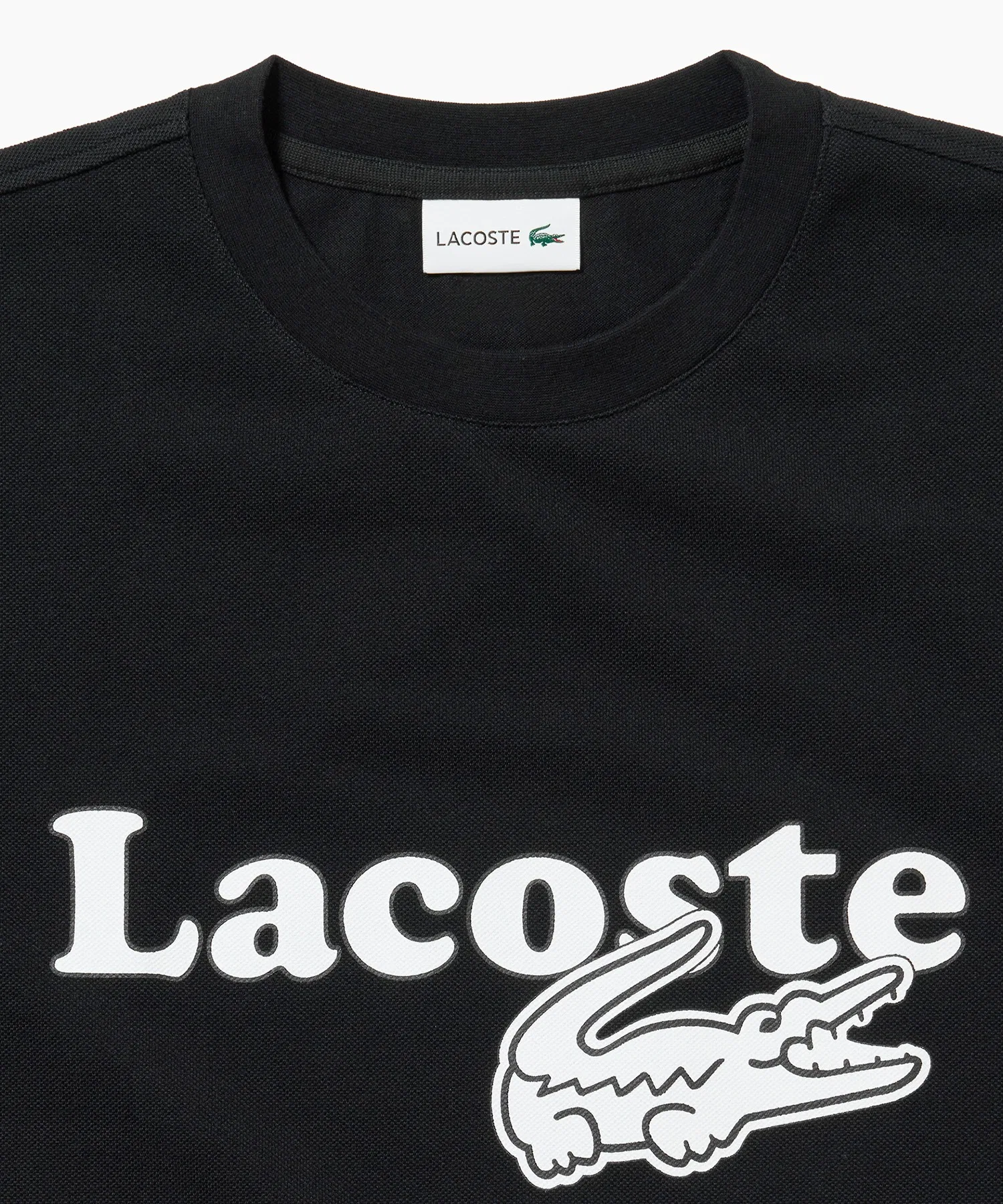 Мужская футболка Lacoste с принтом