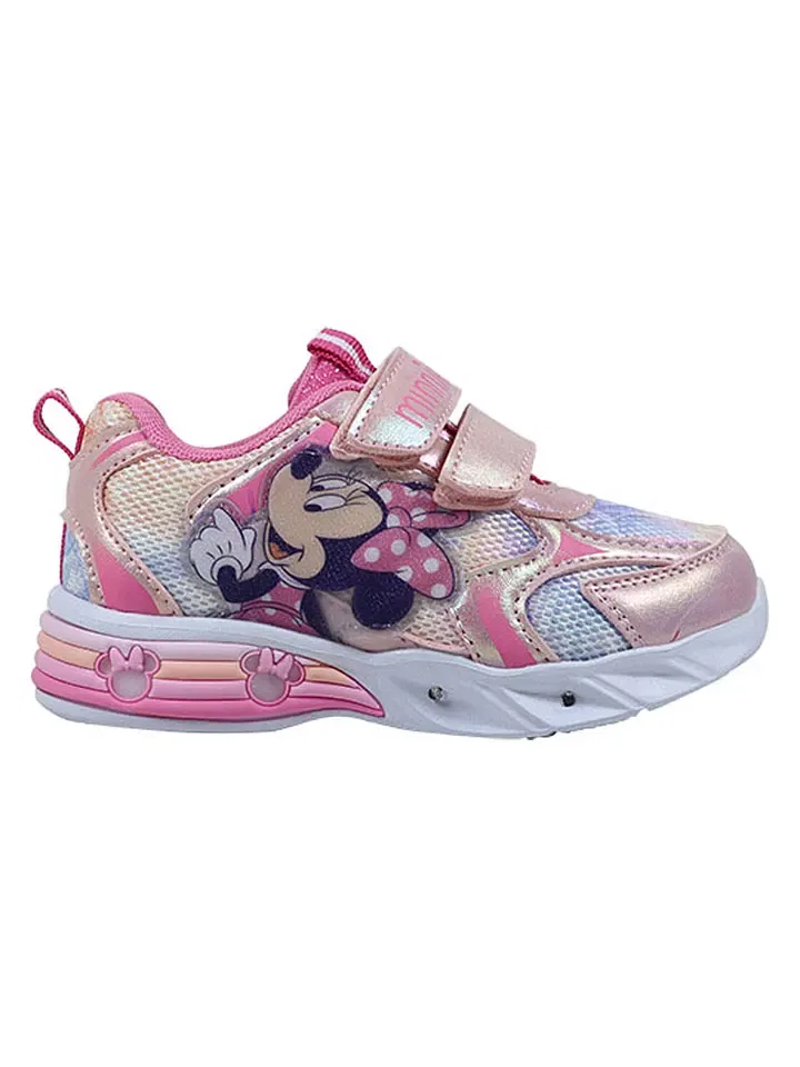 Кроссовки с блестками Disney Minnie Mouse, розовый