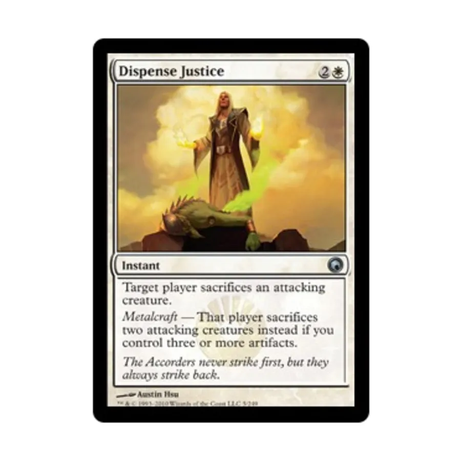 

CCG Вершить правосудие (U), MTG - Scars of Mirrodin