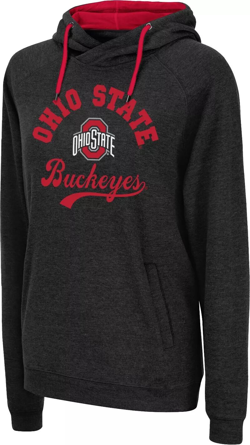 

Colosseum Женская черная толстовка Ohio State Buckeyes