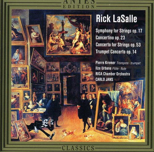 

CD диск Lasalle / Jans / Riga Chamber Orchestra: Sym for Strings Op 17 / Concertino Op 23