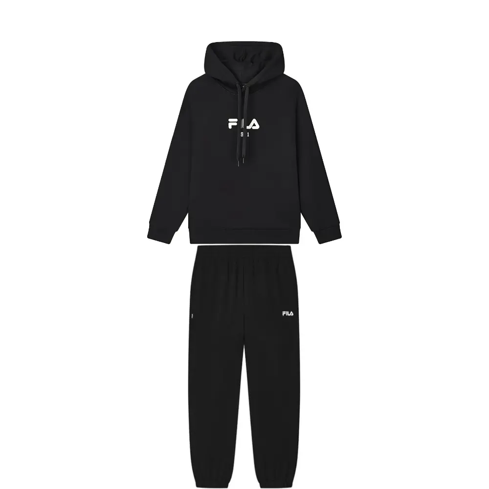 

FILA Повседневный спортивный костюм мужской черный