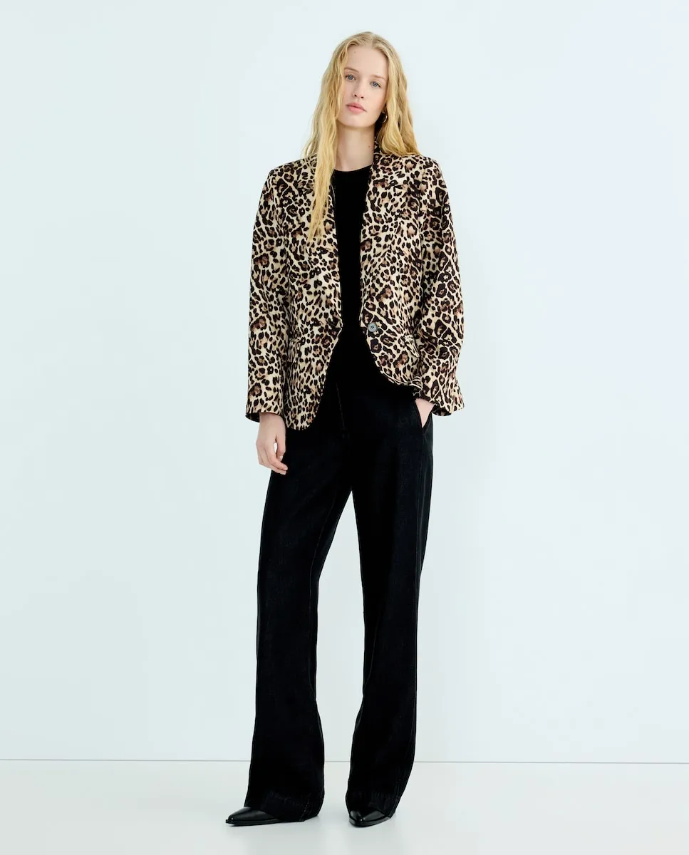 

Женская куртка с принтом и длинными рукавами Zermatt, коричневый