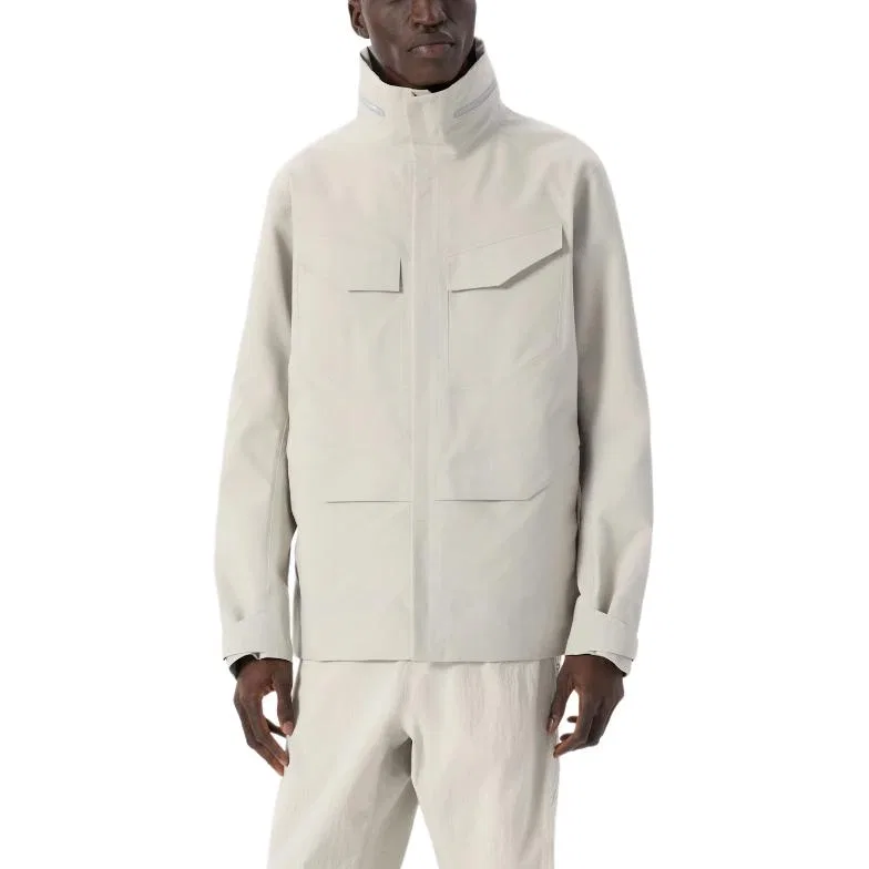 Куртка ветровка Field Windbreaker Arcteryx темно-бежевая