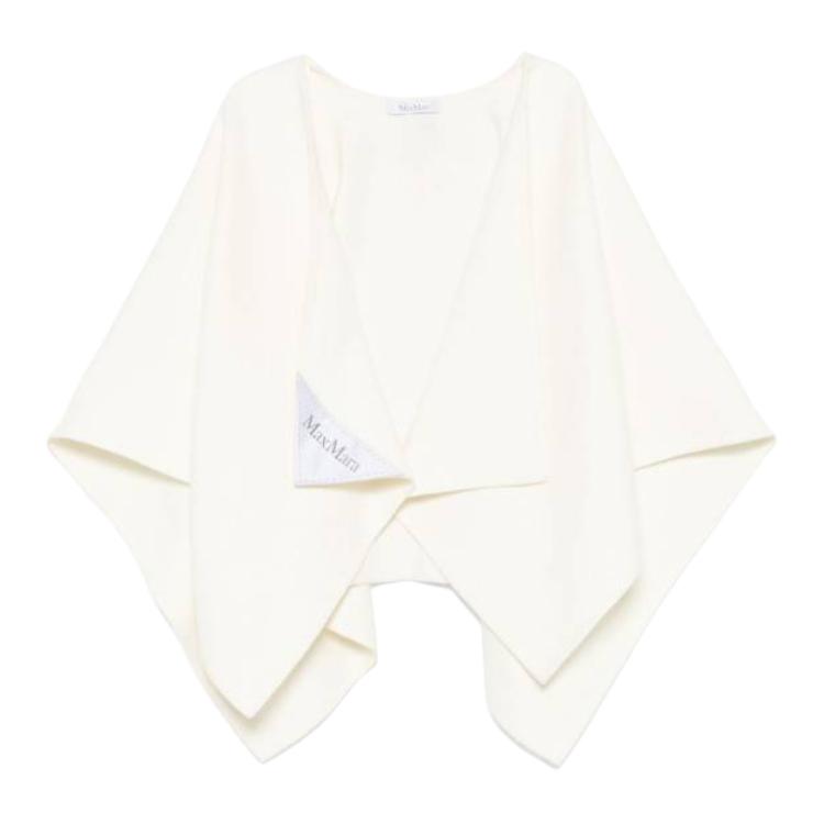 

Max Mara Асимметричное пончо MaxMara, светло бежевый