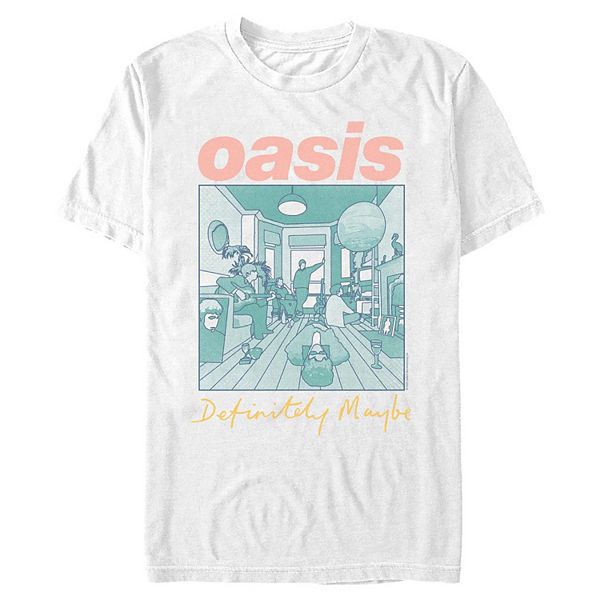 

Футболка с принтом Oasis Definitely Maybe Licensed Character