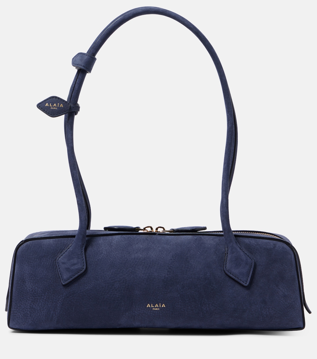 

Сумка через плечо из замши Le Teckel Alaïa, Bleu Fonce