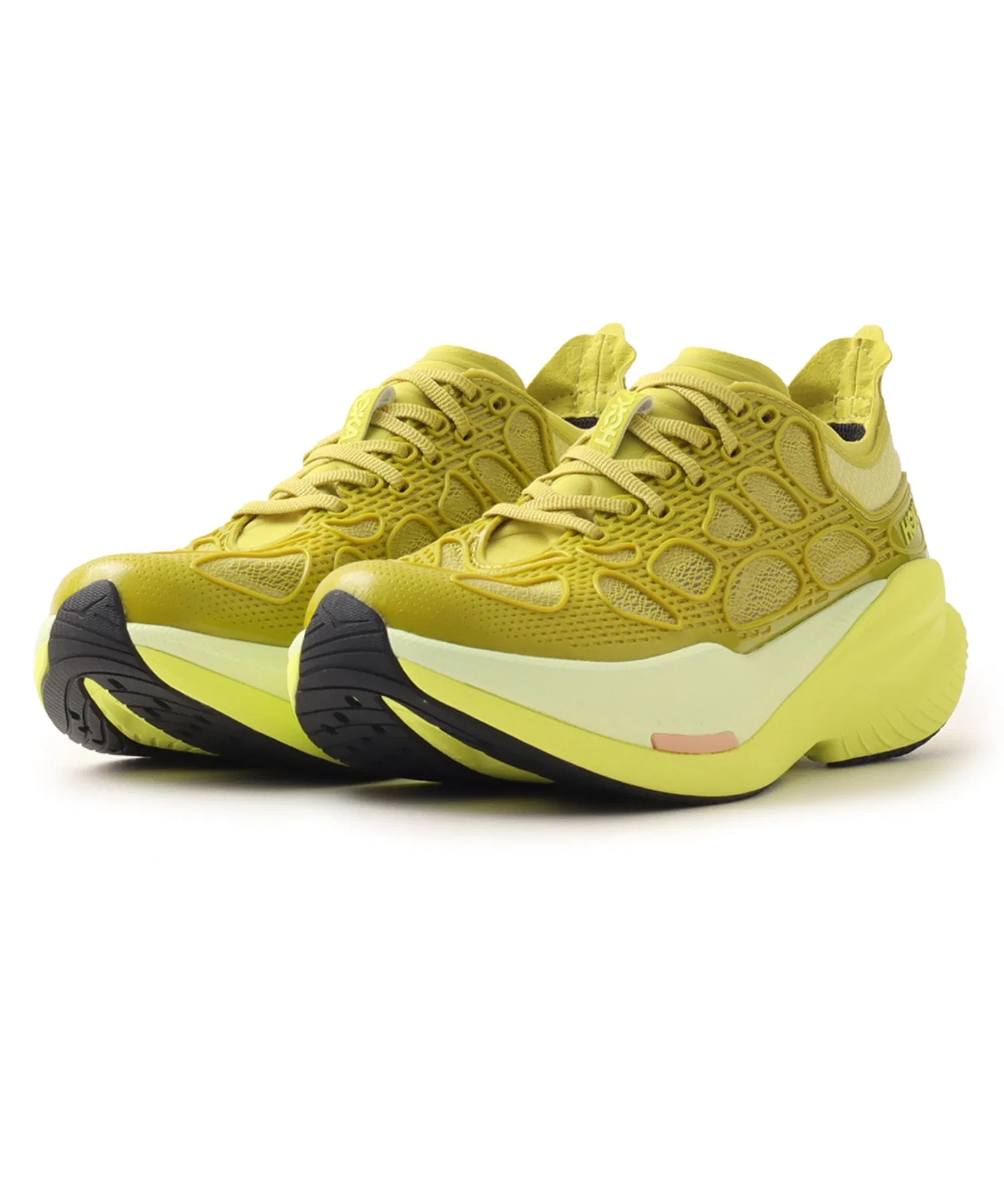 Мужские кроссовки HOKA MACH CAGED зелёные