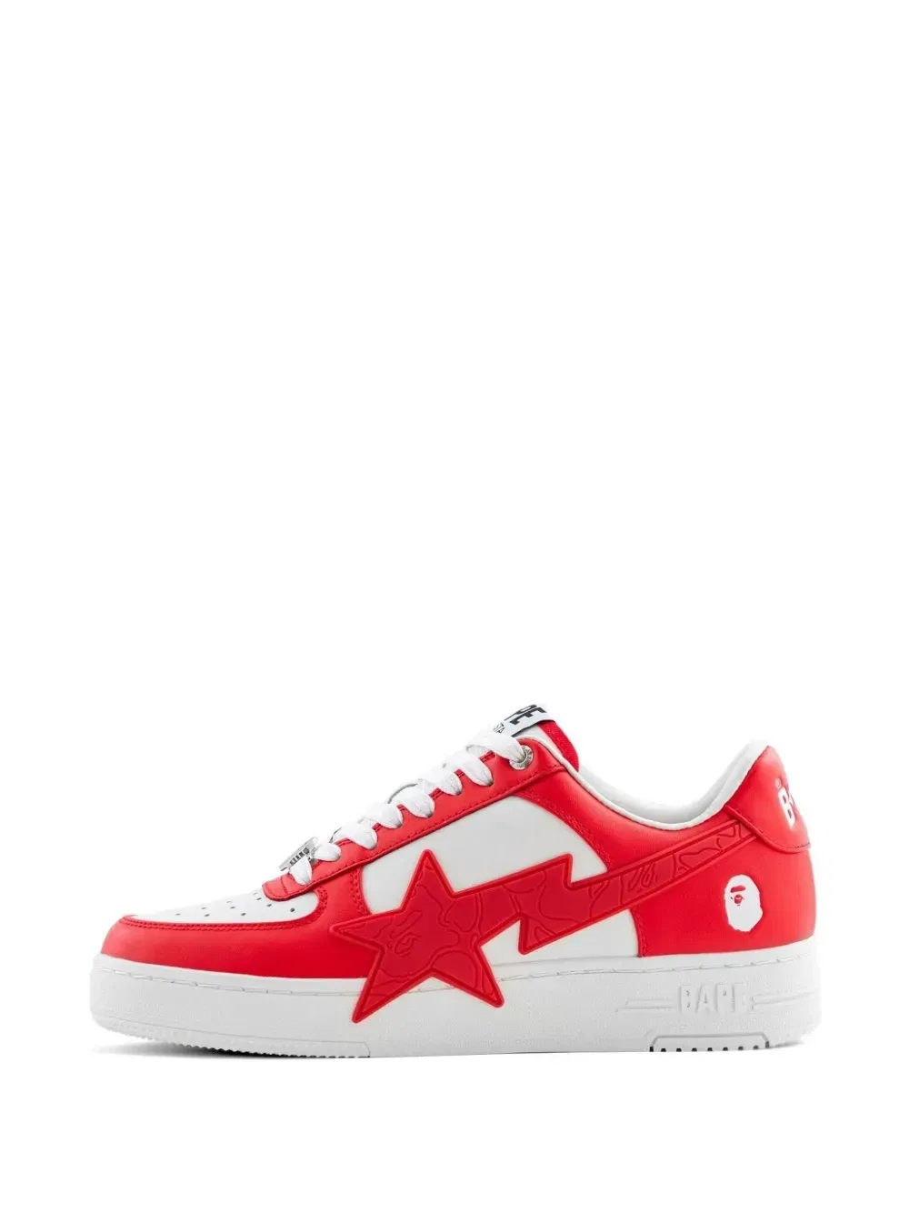 Кроссовки Bape Sta A BATHING APE, красный