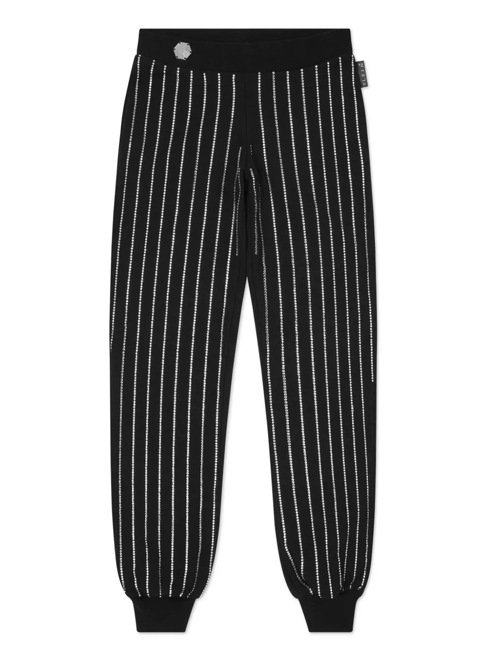 

Спортивные брюки с кристаллами Philipp Plein Junior, черный