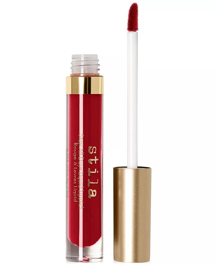 

Жидкая губная помада Stay All Day, 0,10 унции Stila, цвет Fiery - deep red