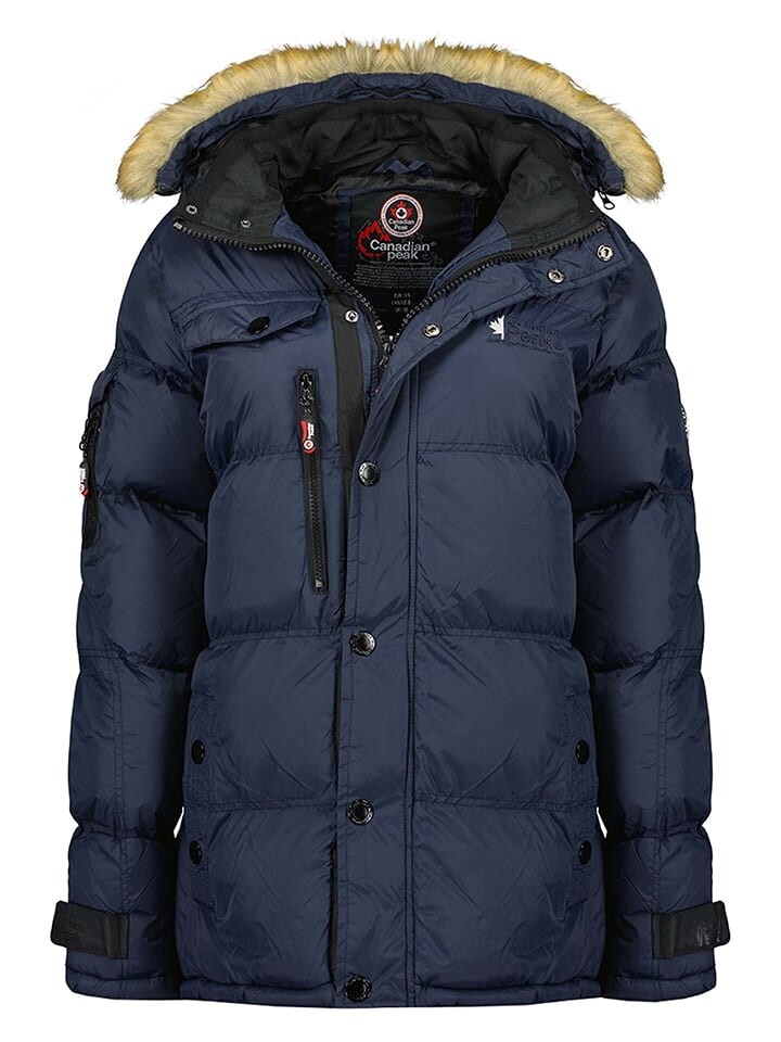 

Пуховик Canadian Peak Winterjacke Bukka, темно-синий