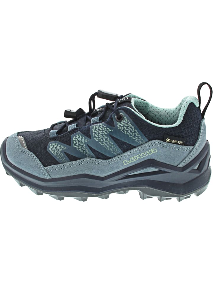 

Походные ботинки Maddox Pro GTX Lo Jr, синие LOWA