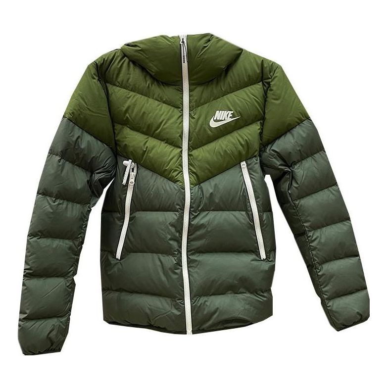 

Куртка Nike puffer jacket 'Olive Green' DV0754-326, зеленый