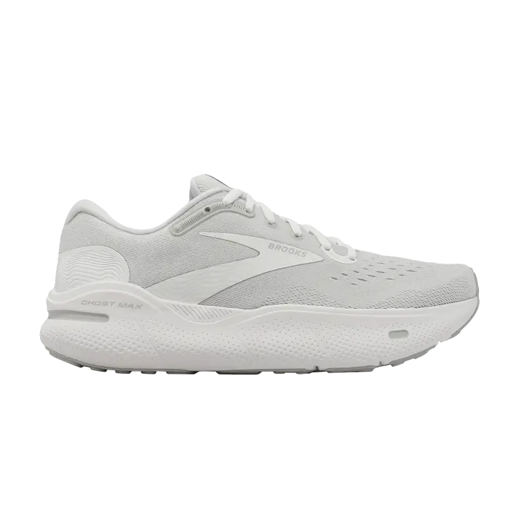 

Кроссовки Brooks Ghost Max 2E Wide 'White Oyster Metallic Silver', белый