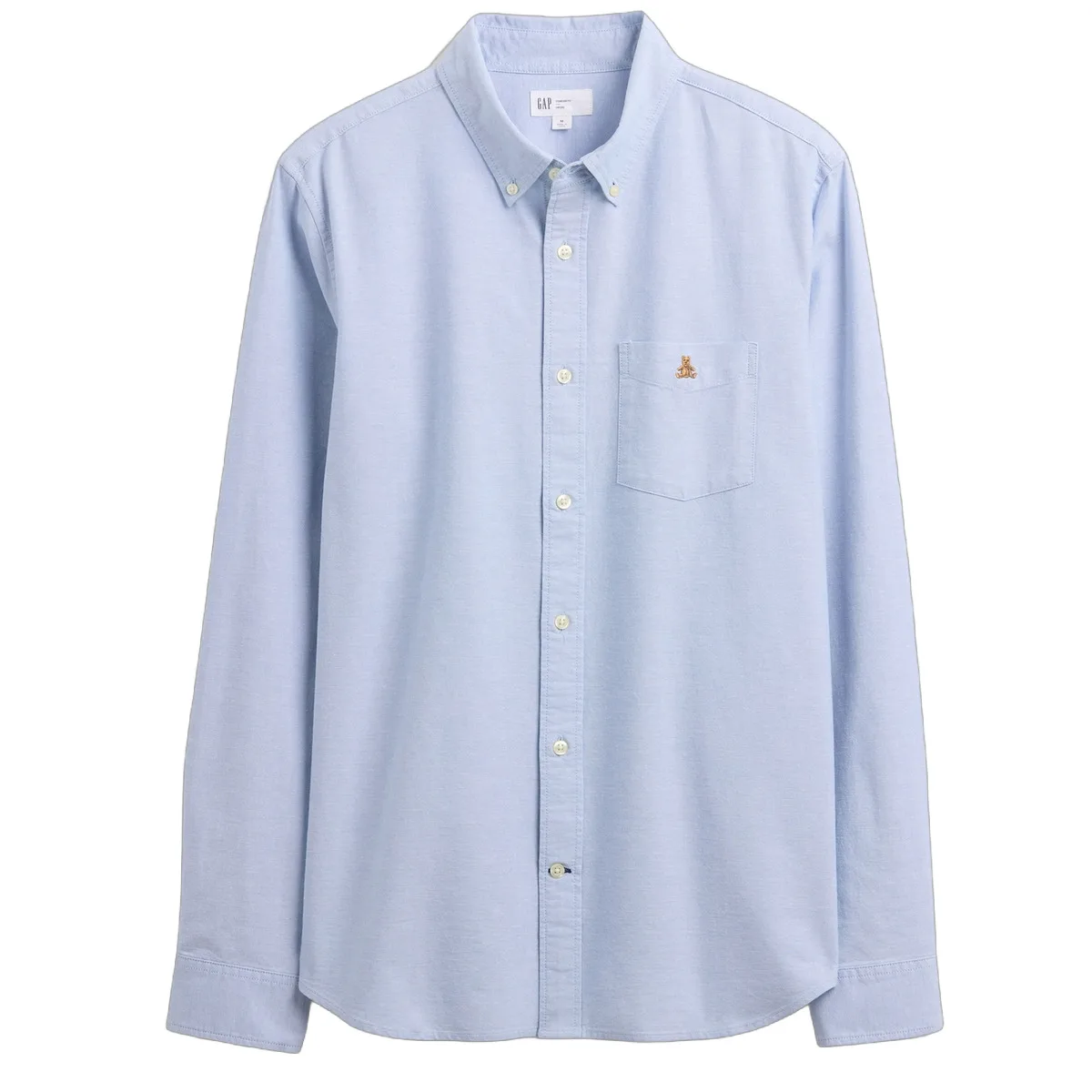 Рубашка мужская с лацканом GAP, Sky Blue