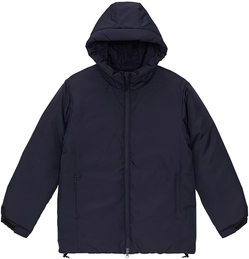 

Толстовка с капюшоном United Athle, утепленная, на молнии, унисекс, для взрослых, темно-синий