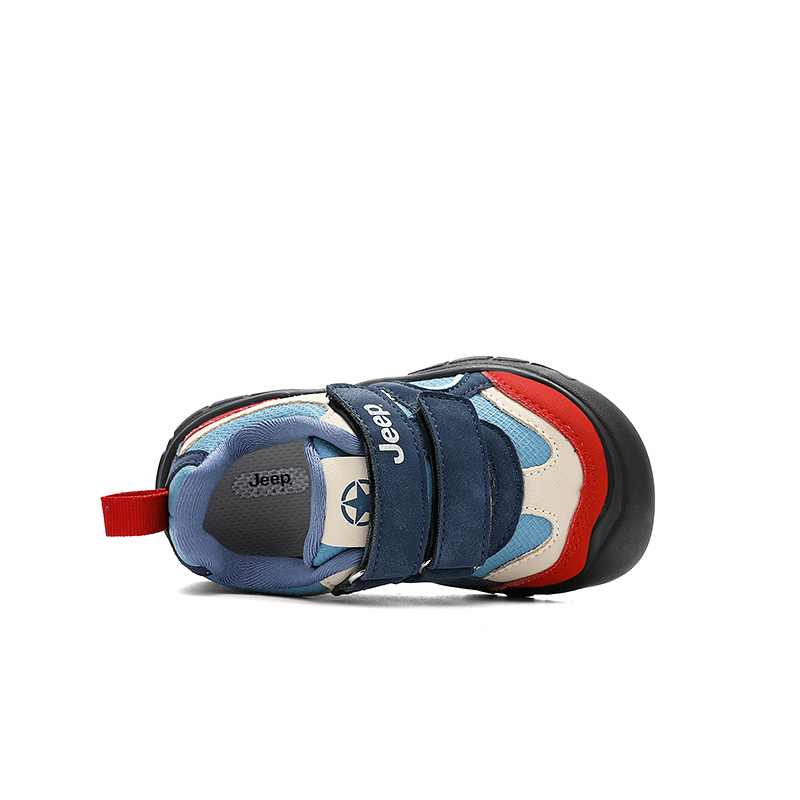 Jeep Низкие детские повседневные кроссовки Prussian Blue/Lava Red Unisex — фото 4
