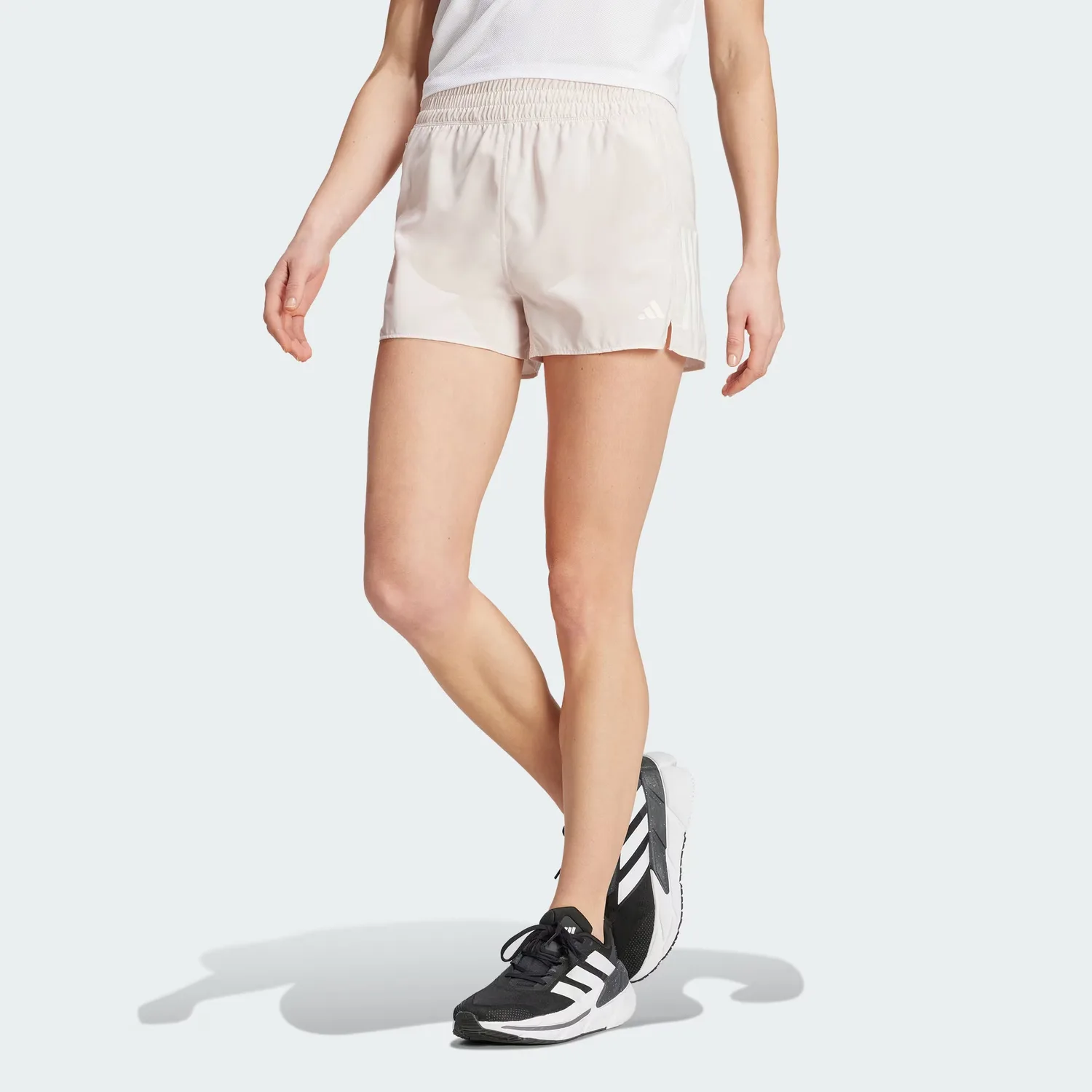 Adidas Спортивные шорты женские фиолетово-розовые — фото 4