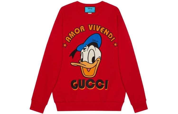 

Толстовка Disney X Мужская красная Gucci, красный