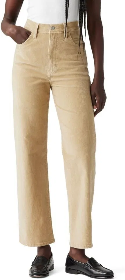 Женские джинсы Levi's Ribcage Straight Ankle Zip Jeans (новые), Safari