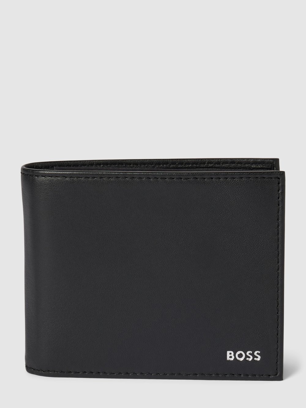 

Кошелек с этикеткой BOSS, черный
